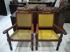 vintage style wooden chair