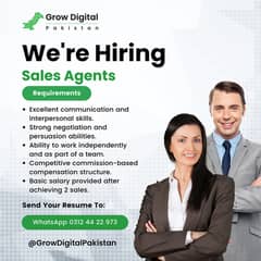Sales Agents for Digital Marketing Agency