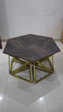 Tables/office tables/side tables/hexagonal tables/center table