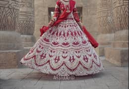 Red Bridal/Wedding/Barat Lehnga
