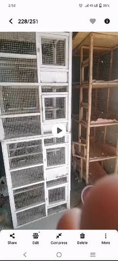 3 cages fot sale