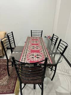 6- Seater dining table