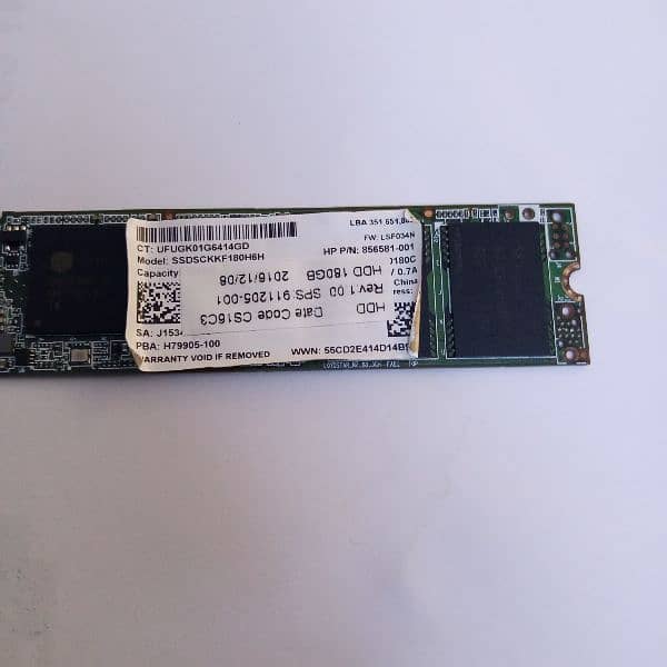 180 GB M2 SSD 6