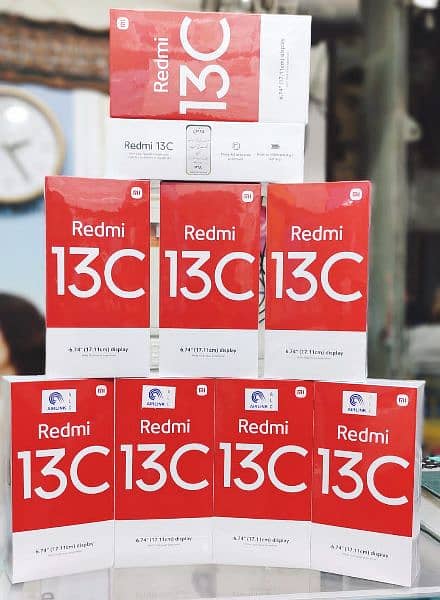 REDMI 13C 6/128 ALL COLORS AVAILABLE HERE 0