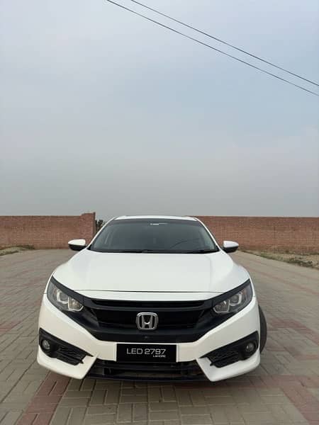 Civic Full option 2018 UG Red Meter Top of The Line Lahore registered 12