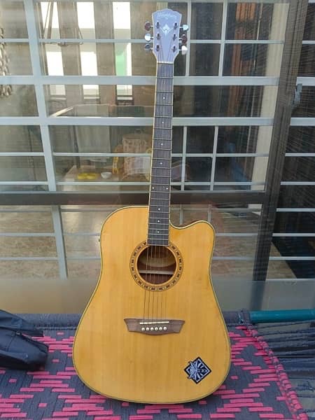 Washburn WD10SCE electric acoustic guitar 5