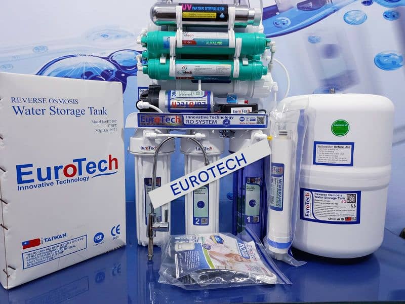 EUROTECH TAIWAN 9 STAGE RO PLANT WITH UV MOST POWERFUL RO WATER FILTER 2