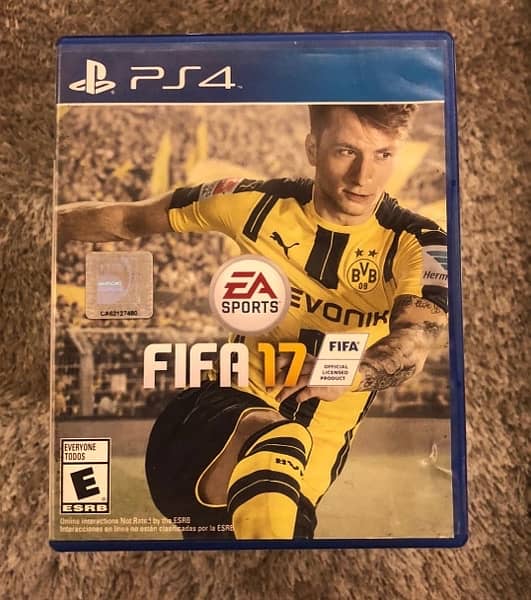 Fifa 17 ,ps4 game 10/10 0