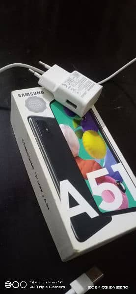 Samsung A51 6Gb 128Gb Amoled display finger lock 3