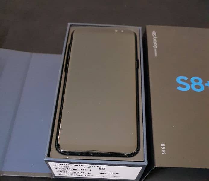 Samsung Galaxy S8 Plus Dous Dual Sim Midnight Black colour 1