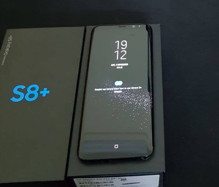 Samsung Galaxy S8 Plus Dous Dual Sim Midnight Black colour 5