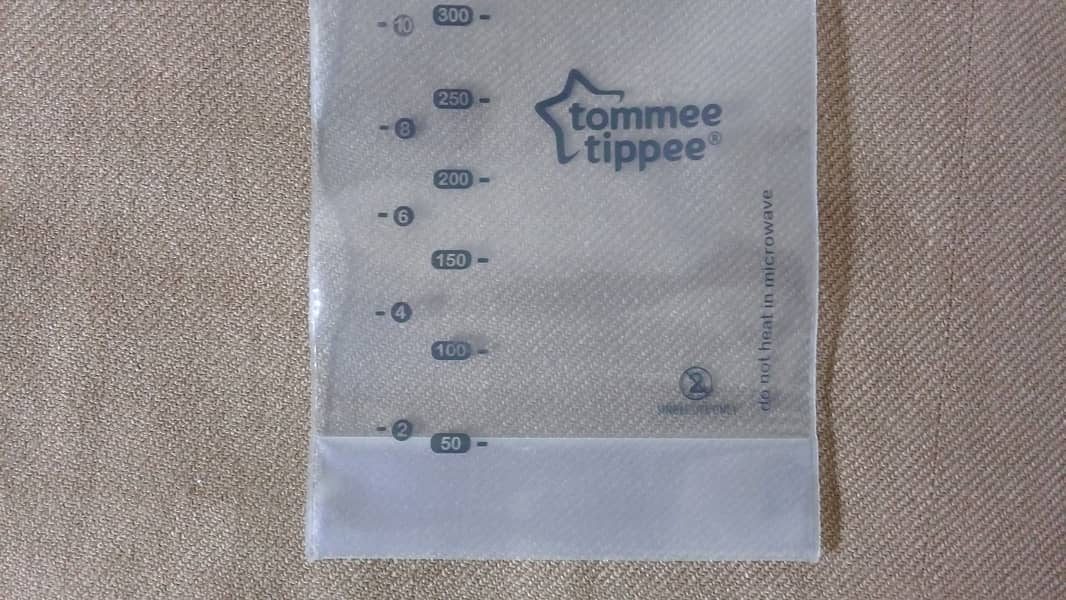Tommee Tippee Milk Storage Bags for Baby Feeding 4