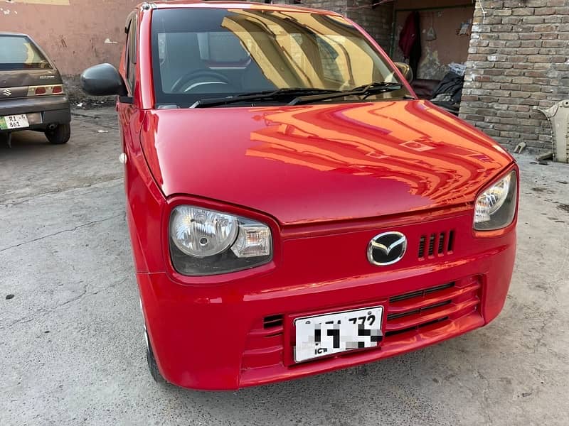 Mazda carol  chari red color 2015 mode 2017 import Islamabad registr 2