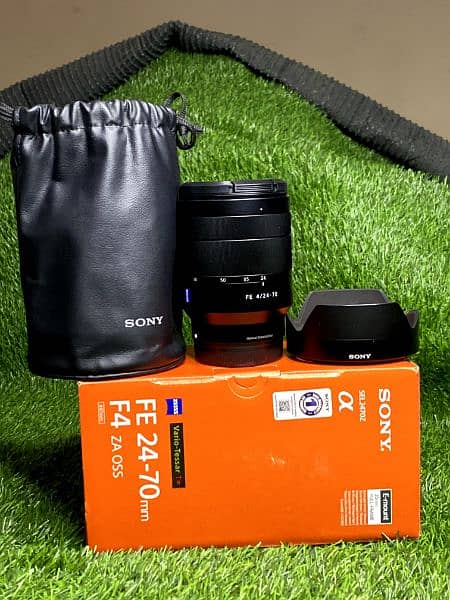 24-70 F4 Lens Condition 10/10+++ Only 2 Time Use In Event 0