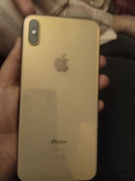 iphone XS MAX 256 GB GOLD EDITION PTA approved iOS 19 compatible 9
