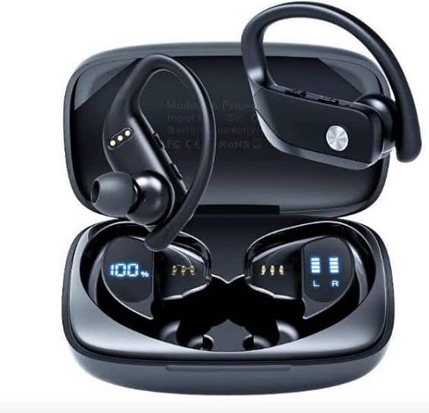 Prtukyt T16 Wireless Earbuds, Bluetooth 5.0 Running Headphones 1