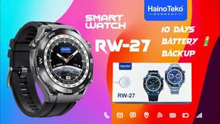 Hino tek smart watch rw 27 with out box only with charger