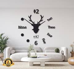 Beautiful Deer shaped wall clock