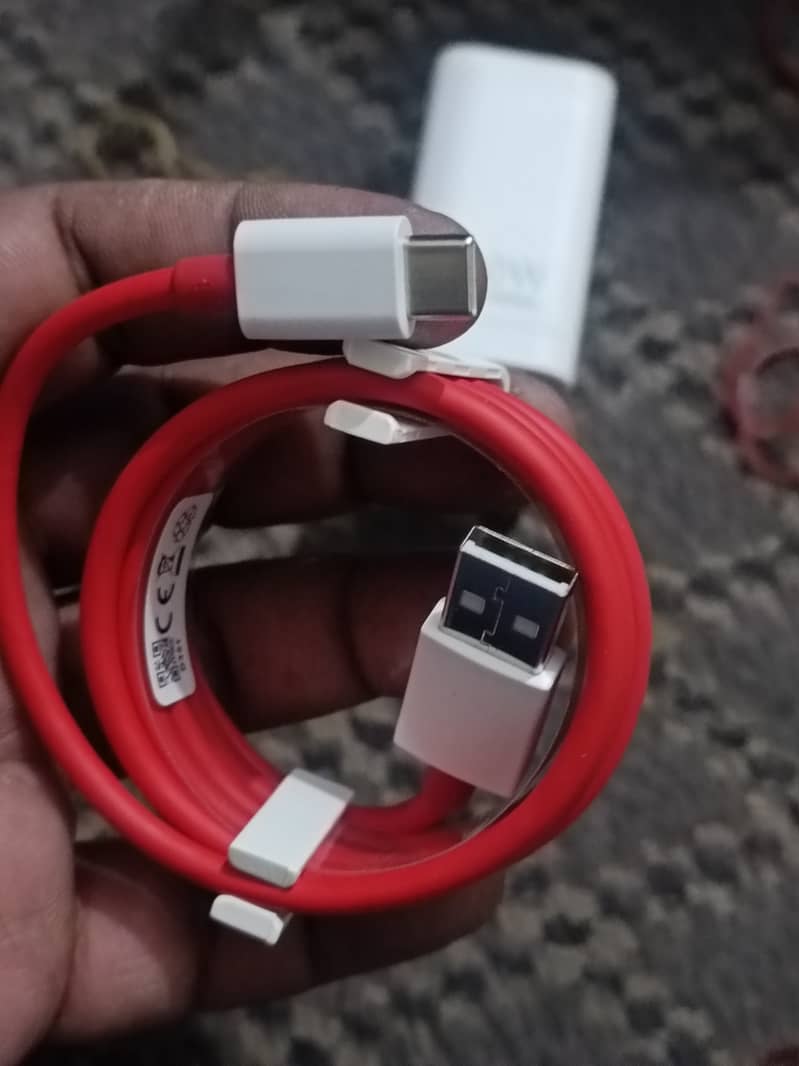 oneplus 80 w Box pulled Charger With Cable 1