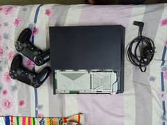 PS(play station) 4 with 2 controllers and one game CD
