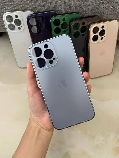 Acrylic matte glass case various color and models Available 6
