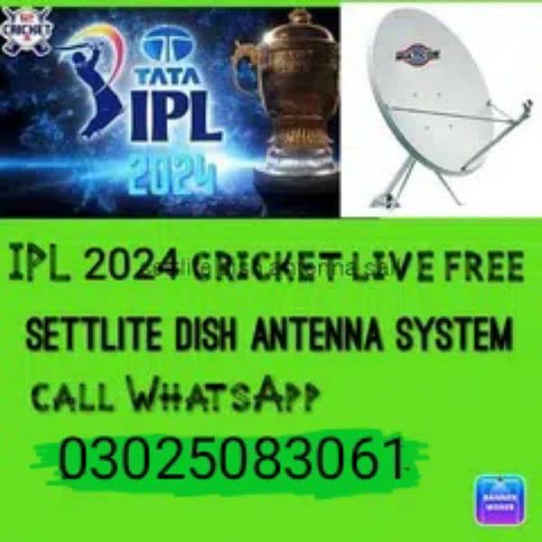 Dish Antenna setting and installation 0302 5083061 0