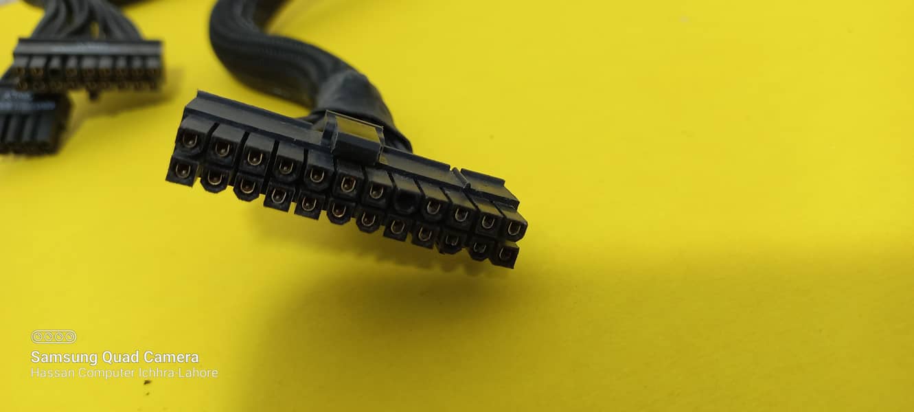 Modular PSU Cables - 24 pin, 6+2 GPU, 4+4 CPU, Sata, Molex 1