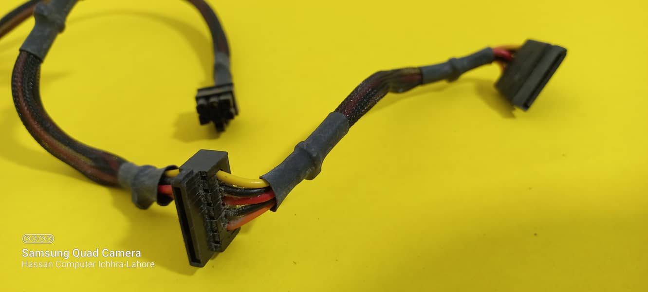 Modular PSU Cables - 24 pin, 6+2 GPU, 4+4 CPU, Sata, Molex 6