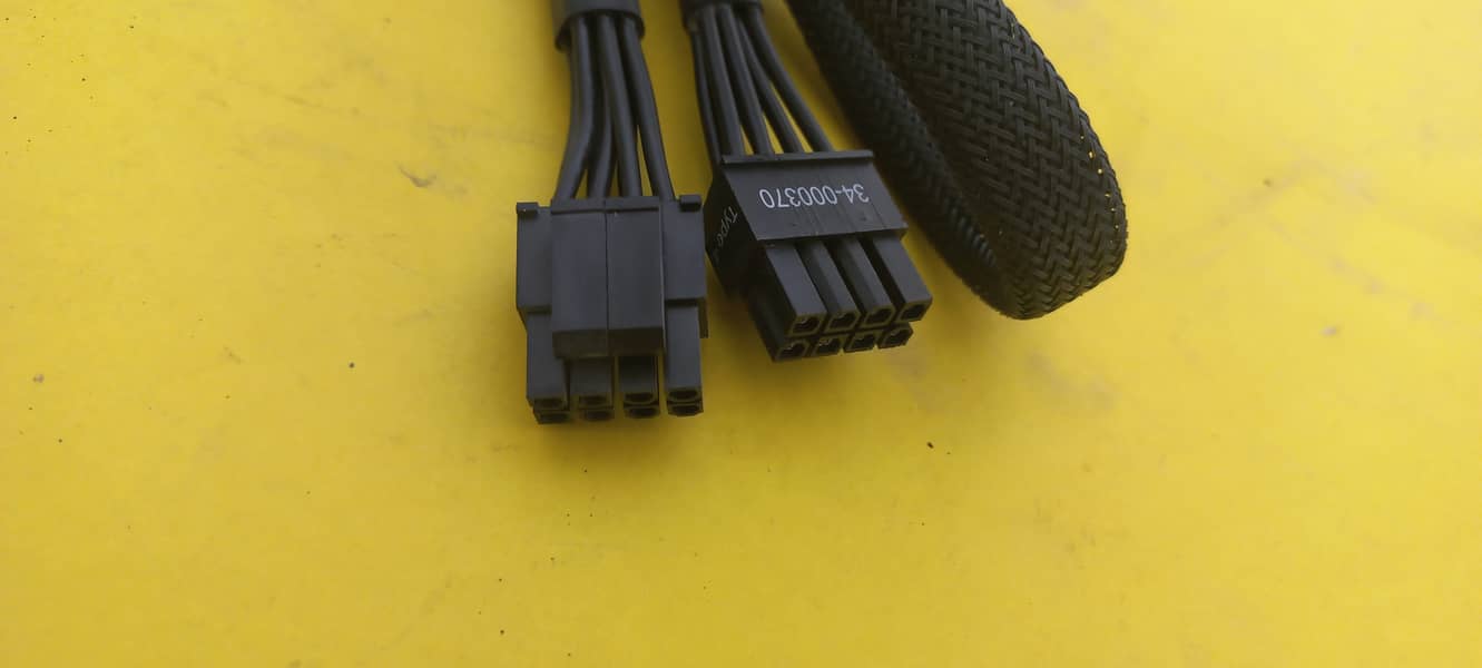 Modular PSU Cables - 24 pin, 6+2 GPU, 4+4 CPU, Sata, Molex 8