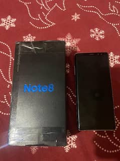 Samsung note 8 official pta approved 4\64 complete box