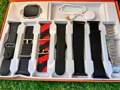 7 straps with one  smart watch