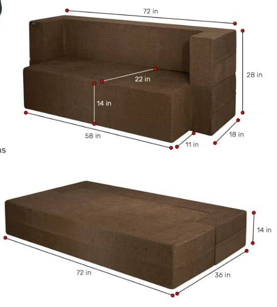 Sofa cum Bed 1