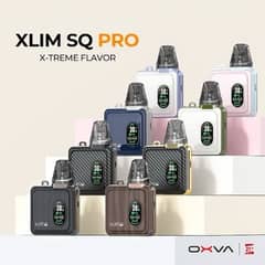 OXVA SQ PRO/XLIM PRO/XLIM SE 2/VAPE / POD / Used VAPES And Pods 0