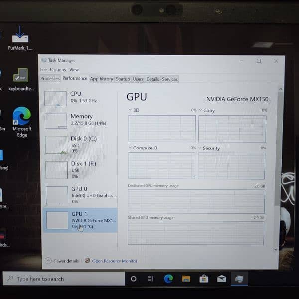 Lenovo Thinkpad T480 (Gaming Varient) 2GB Nvidia MX150 (ci7 8th gen) 11