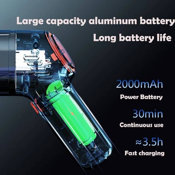 Rechargeable wireless car vacuum cleaner 5