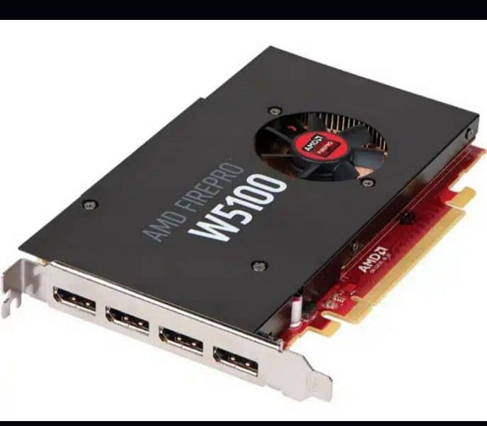 AMD FIREPRO W5100 4GB GDDR5 128 Bit Gaming & video editing GPU 1