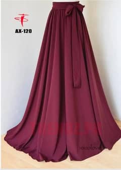 Mahroon long skirt 0