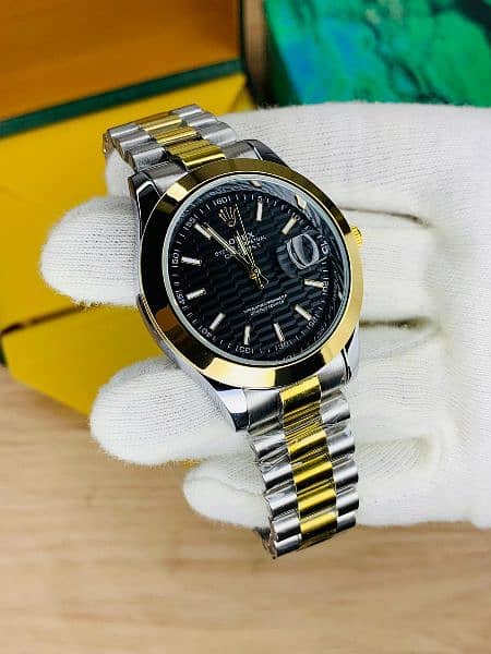 Mens watch Rolex Dashing look(free home delivery) 15