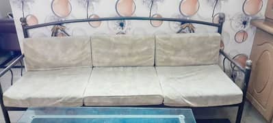 rod iron 7 seater sofa set