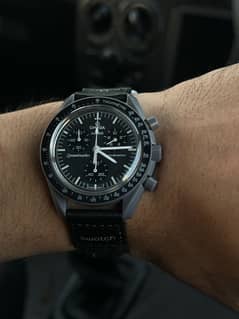 Omega X Swatch Mission to Mercury Bioceramic Watch|Eid Gift For Men