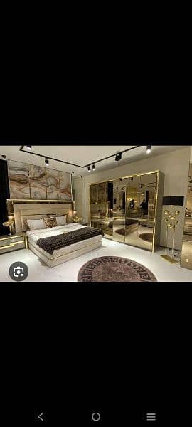 Luxury Stylish Bedroom Furniture Set Available 5