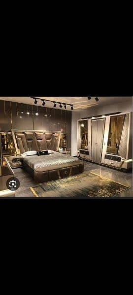 Luxury Stylish Bedroom Furniture Set Available 6