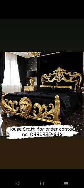 Luxury Stylish Bedroom Furniture Set Available 10