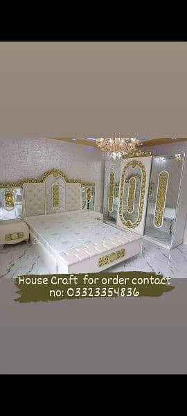 Luxury Stylish Bedroom Furniture Set Available 13