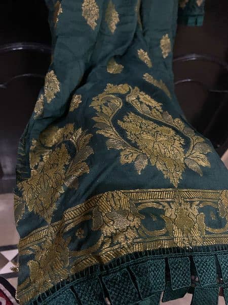 Banarsi Jacquard stitched 2pc suit. . Shirt& Duppata 1