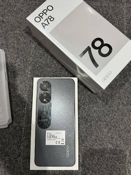 Oppo A78 12+256 GB Just Box Open 1