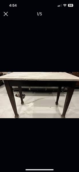 single marble table for sale 0
