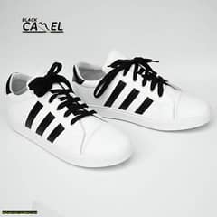 Black Rotterdam Unisex White Sneakers 0