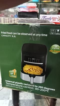 brand New air fryer are available in good quality. 0