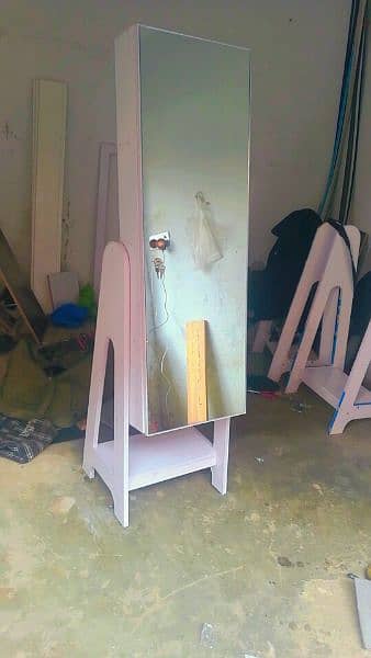 brand New stylish standing mirror cabinet. 1